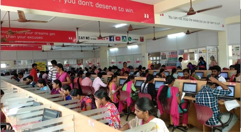 RACE INSTITUTE THANJAVUR BRANCH COMPUTER LAB ONLINE EXAM - TANJORE ADDRESS 2