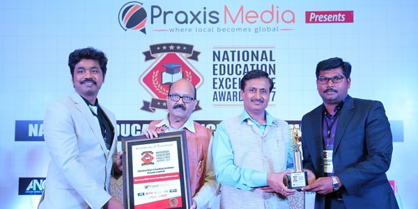 RACE COACHING INSTITUTE RECEIVED THE Best Coaching Institute in India AWARD FROM PRAXIS MEDIA